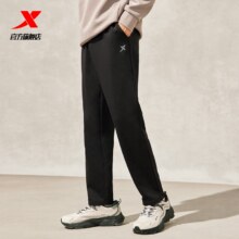 10点、再降价、88vip：特步 男加绒/常规保暖休闲裤33.03元+8.9元淘金币