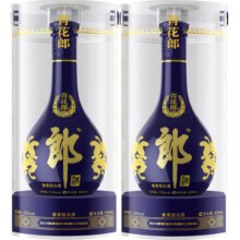 再降价、郎酒 青花郎 53° 酱香型 500ml 2瓶1110.11元+114.59金币