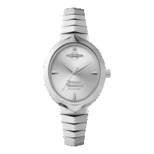 Vivienne Westwood西太后手表蛇年蛇骨手表女士椭圆女生日礼物送女友送老婆 银色 VV314SLSL3900元 (券后省350)