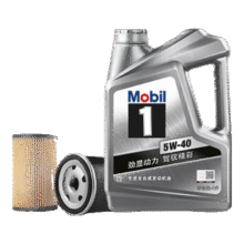 美孚 保养单次卡 银美孚1号汽机油5W-30 SP级 4L 含机滤包安装49.1元