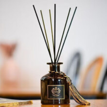 车载香薰汽车香水车用高级清新除异味持久留香【蓝风铃＋栀子花】2瓶装