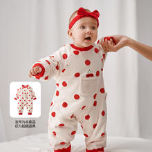 aqpa 婴儿秋冬棉服夹棉连体棉服集合12色可选