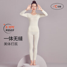 plus会员：都市丽人 女薄款肌底衣套装 *2件23.6元/件 共47.2元包邮