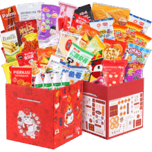 啤尔卡斯 休闲零食大礼包 220包 整箱 巨型礼盒40.09元(需试用）