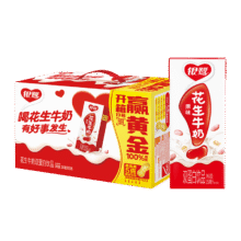 京东PLUS：银鹭 花生牛奶饮料 250ml 20盒 整箱礼盒 中秋送礼