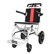 京巧铝合金手动轮椅小型轻便可折叠老年人专用出行便携式旅行代步车539元 (每满300减50)