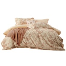 水星家纺 南法·塞尚花楹 全棉磨毛四件套 1.5m/1.8米241.74元包邮