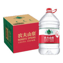 再降价：农夫山泉 天然矿泉水 桶装 5L 4桶