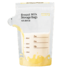 可瑞儿（MyCarol）壶口储奶袋双层封口小容量母乳储存保鲜袋80ML32片 CN-D11