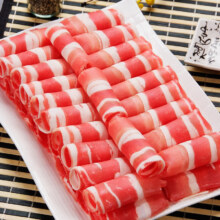 再降价：大庄园精品肥牛肉片肉卷1斤 国产谷饲牛肉火锅食材生鲜冷冻牛肉*4件