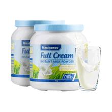 美可卓 全脂高钙奶粉 1kg*2罐135.95元（淘金币低至117.95元）