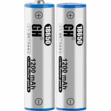 18650锂电池 可充电大容量3.7V 平头正极 13800（2节装）1.89元(需领券)