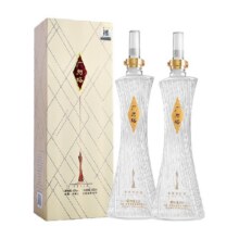 88VIP会员：泸州老窖 经典广州塔 52度 浓香型白酒 600ml*2瓶
