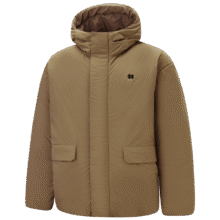 限尺码：KOLON SPORT 可隆男女防风防泼水羽绒衣无缝短款羽绒服连帽鹅绒服1655.0元