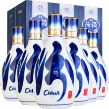汾酒 青花20 53° 清香型 500ml 6瓶
