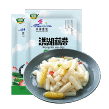 洪湖农家泡小藕 湖北特产 洪湖香莲泡藕带 藕尖酸辣泡菜 火锅食材蔬菜 400克泡藕带*2袋