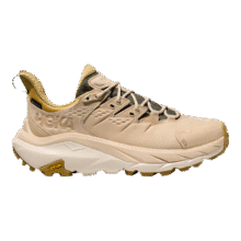 HOKA 男款卡哈 2低帮防水版登山徒步鞋KAHA 2 LOW GTX户外 橡木色/石膏白 42.5