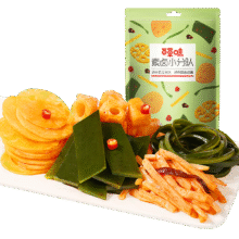 百草味 素卤小分队 510g 鲜蔬麻辣零食大礼包休闲宵夜小吃送礼