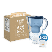 碧然德 Marella海洋系列 滤水壶 蓝色 一壶十二芯专家版