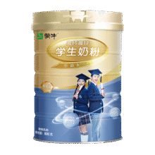 蒙牛（MENGNIU）铂金装系列高钙成人奶粉800g/罐早餐营养送礼送长辈中秋礼盒 铂金装学生【800g】74.8元 (券后省150)