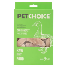 PetChoice冻干猫零食生骨肉冻干鸭大胸肉猫犬磨牙原切肉干零食