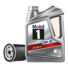 再降价：美孚 1号银美 0W-20 SP 小保养单次卡 4L 30天可用59元