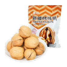 荟旺新疆烤核桃奶香味零食 新疆烤核桃500g