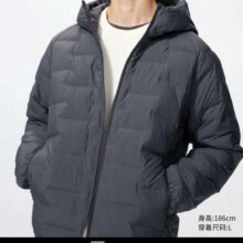 UNIQLO 优衣库 男士 PUFFTECH空气棉服连帽外套 470118