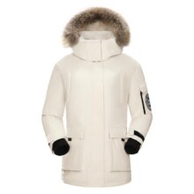 天降礼金、88VIP：骆驼 中长款加厚毛领派克服羽绒服 男女款可选 700蓬 拒水羽绒503.8元+1500淘金币(需领券、需福利礼金)