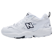 10点：New Balance NB官方正品女小白鞋复古潮流低帮运动休闲老爹鞋WX608WT
