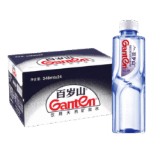 百岁山 天然 矿泉水 瓶装 348ml 24瓶*5件116.85元(合23.37元/件)
