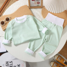 贝蒂小树秋冬新婴儿纯棉内衣套装A类宝宝秋衣秋裤男女童护肚睡衣29.9元