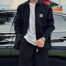 carhartt 男款复古工装外套 103828BLK853.29元