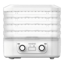 京严烘干机食品果蔬干果机小型家用食物水果烤干器宠物零食肉干风干箱 【高效烘干｜超长定时】白色 5层加大容量｜可定时免看管116.8元