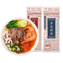 野三坡  荞麦龙须面 500g*5袋