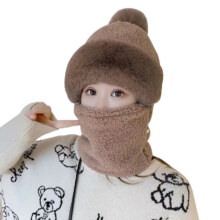 防风围脖保暖帽 1套3.9元(需领券)