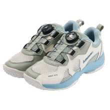 kawasaki川崎儿童羽毛球鞋穿越星河Kids纽扣鞋带运动鞋C4413军绿色  36227元 (送赠品,券后省20)