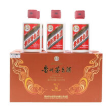 PLUS：moutai/茅台 飞天茅台 53°酱香型礼盒装 100ml*6瓶1858.15元