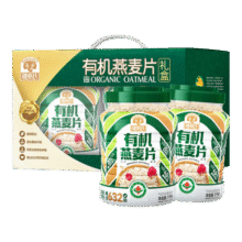 穗格氏（SHEGURZ）有机纯燕麦片礼盒 无糖精钠学生营养早餐麦片5黑奇亚籽送长辈谷物 有机麦片礼盒2kg 1盒88元 (券后省10)