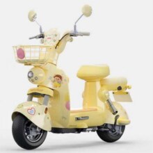 爱玛（AIMA）黄油小熊联名款墩墩智能高颜值大电池长续航大动力电动摩托车 到店选色提车3449元(直播间下单送京东E卡50元 需领卷)