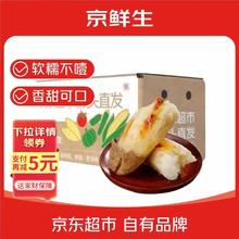 京百味 哈密红薯白蜜薯 净重4.5斤 单果100-400g 软糯可口 源头直发
