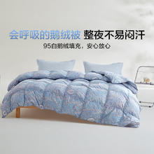 国家补贴：博洋 家纺 亚斯 抑菌95%白鹅绒被羽绒被 四季被200*230cm764.15元