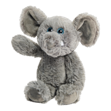 需拼购：TY 灰象艾拉 毛绒玩具 65013 安抚陪伴 宝宝礼物 1个6.9元包邮（二人团）