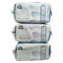 再降价：加恩宝孕妇儿童手口湿巾珍珠纹高端家庭装巨大包 德you同款湿巾1包经典款