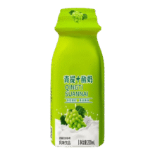 【精选青提】青提酸奶风味饮品220ml营养早餐瓶装酸奶饮品 青提酸奶220ml*1瓶5元 (月销1000+)