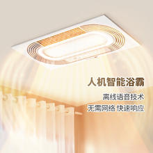 雷士 NVC 多功能浴霸 热环流【2600W】离线声控+环形出风