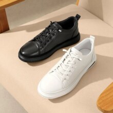 BELLE 【头层牛皮】百丽休闲板鞋男鞋秋季百搭运动鞋气质小白鞋269元