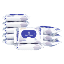 德佑 便携装 手口湿巾 10抽*10包4.99元包邮