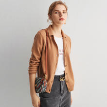 PALUOPO 帕罗 2025100%山羊绒衫女开衫秋冬季保暖上衣针织衫毛衣外套518元