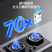 国家补贴、PLUS会员：万和 天然气燃气灶5.2kW猛火烟灶联动嵌入式家用煤气双炉具台G6L50券后437.79元